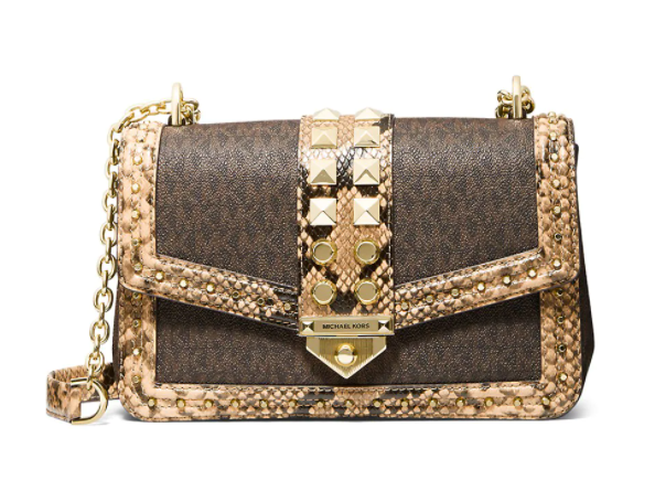 $185.75 (原价 $428) + 免邮Saks Fifth Avenue官网 MICHAEL Michael Kors Soho Frameout 大号链条单肩包43折热卖 