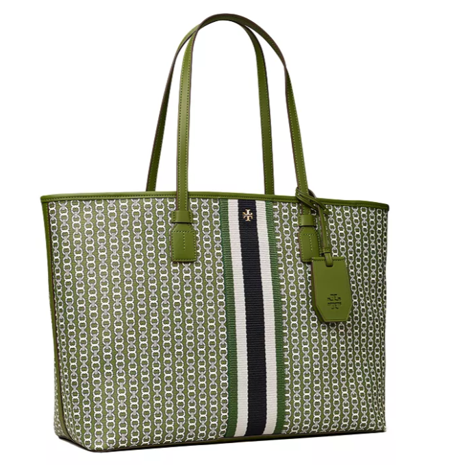 $208.60 (原价 $298) + 免邮Bloomingdale s官网 Tory Burch Gemini Link系列印花大号托特包7折热卖 