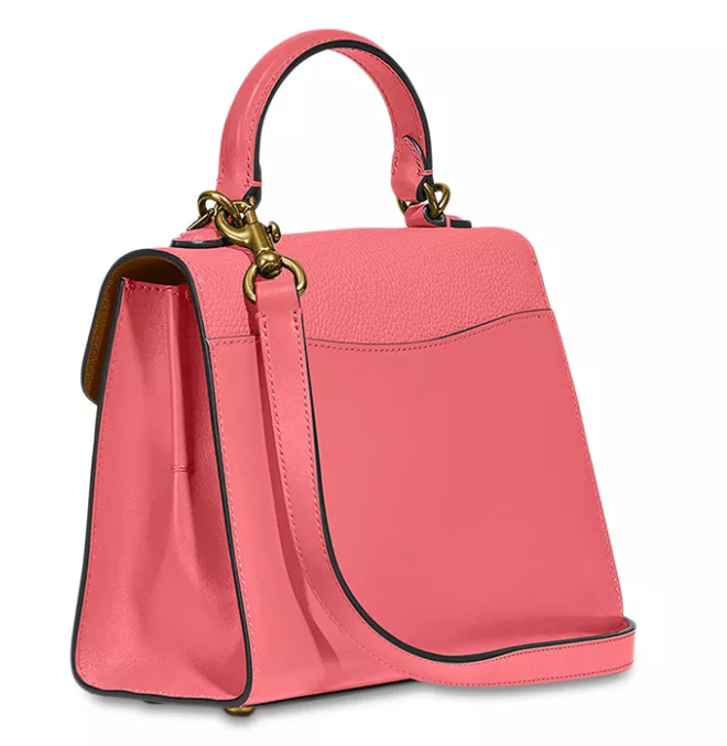 $296.25 (原价 $395) + 免邮Bloomingdale s官网 Coach Tabby 糖果粉手提斜挎包75折热卖 