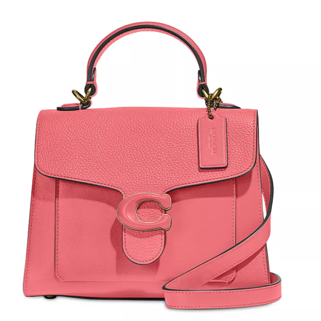 这款糖果色Coach手提斜挎包
