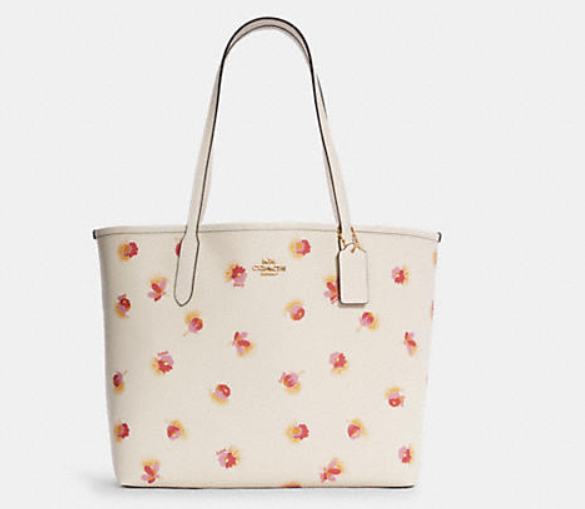 Coach蔻驰的这款City印花托特包