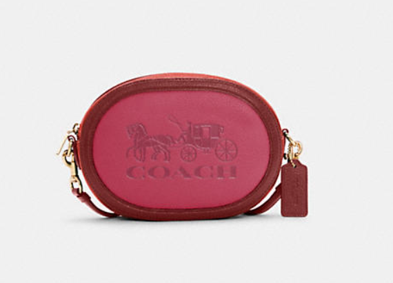 $99 (原价 $328) + 免邮Coach Outlet官网 Coach 马车相机包3折热卖 两色可选