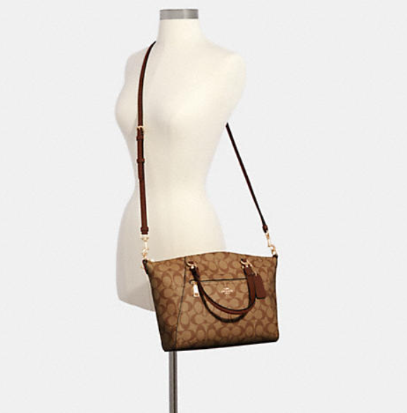 $109 (原价 $328) + 免邮Coach Outlet官网 Coach Prairie 经典老花单肩包33折热卖 