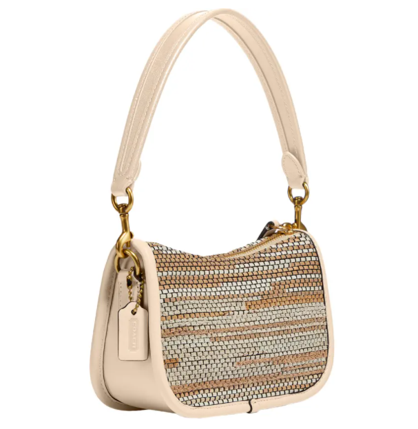 $177 (原价 $295) + 免邮Nordstrom官网 Coach Originals Swinger 编织皮革腋下包6折热卖 