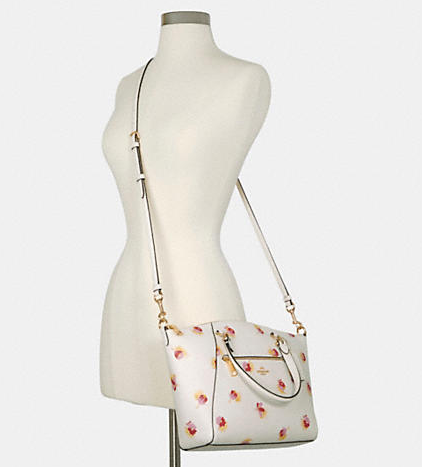 这款Prairie波士顿印花斜挎包采用经典coach logo