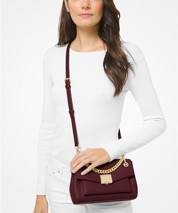 $109 (原价 $378) + 免邮MICHAEL MICHAEL KORS Lita 中号链条包25折热卖