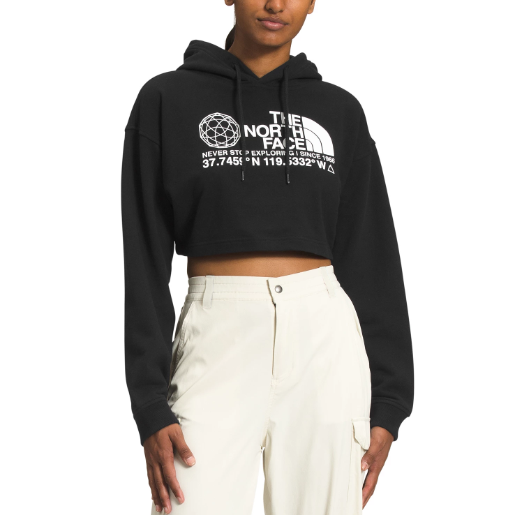 $35.40 (原价 $59) + 免邮Macy s官网 The North Face 北脸女士短款套头连帽卫衣6折热卖 多色可选