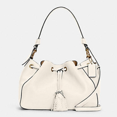 coach everly drawstring bag