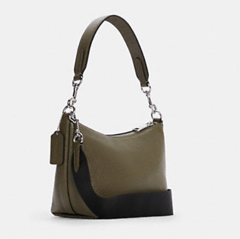 $75.99 (原价 $298) + 免邮Coach Outlet官网 Coach Dempsey 牛油果色腋下半月包热卖