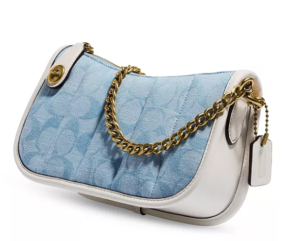 $206.50 (原价 $295) + 免邮Bloomingdale s官网 COACH Swinger 20 香布雷腋下包7折热卖 