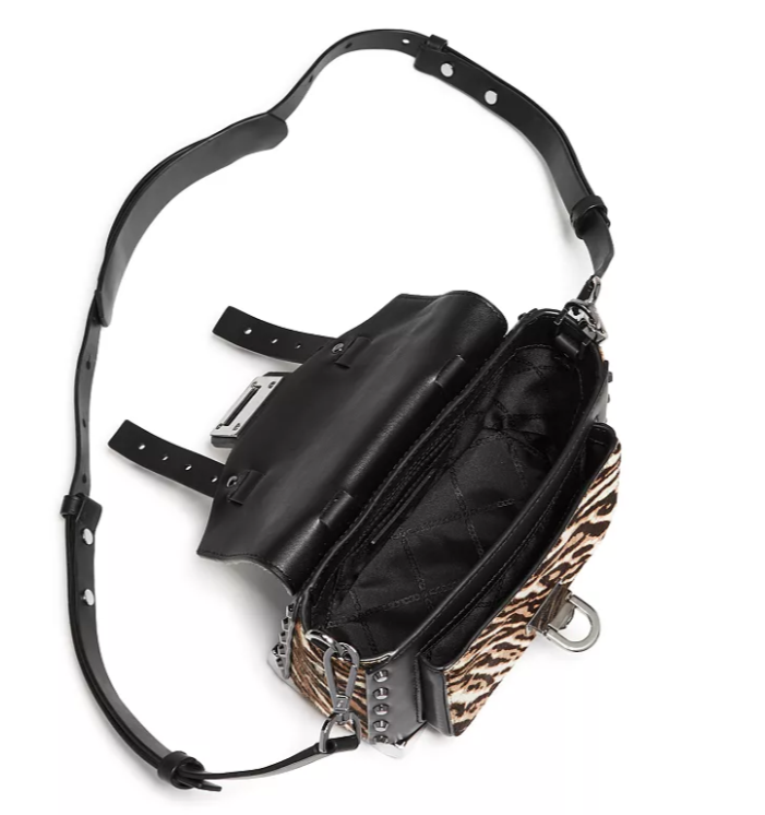 $80.55 (原价 $107.40) + 免邮Bloomingdale s官网 MICHAEL Michael Kors Manhattan 小号豹纹斜挎包75折热卖 