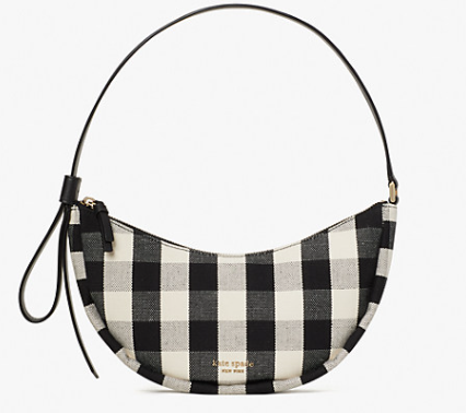 现价$181 (原价$198)Kate Spade官网精选Smile Gingham小号单肩包优惠