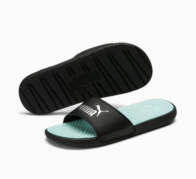 Buy online Black Solid Slipper from Slippers, Flip Flops & Sliders for Men  by Puma for ₹849 at 50% off | 2024 Limeroad.com