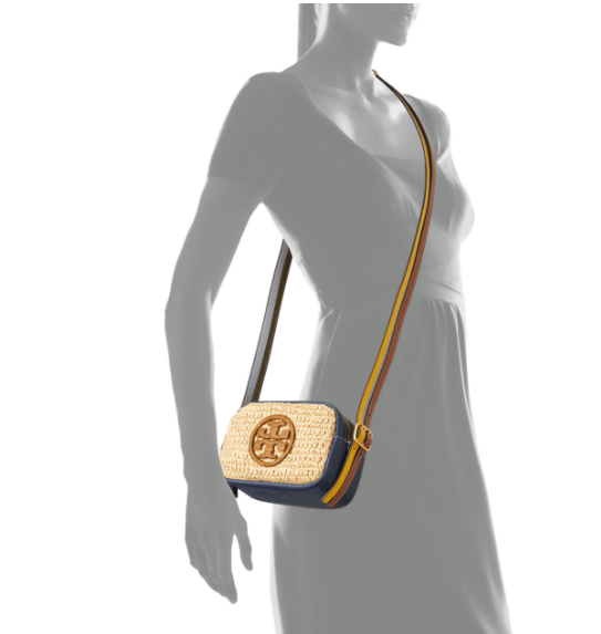 $184.50 (原价 $328) + 免邮Neiman Marcus官网 Tory Burch Perry Bombe 双拉链Mini相机包额外75折热卖 