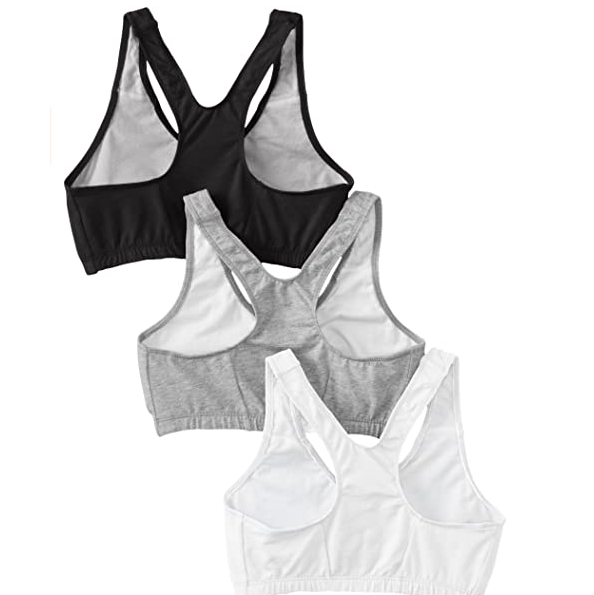 $9.94 (原价 $20) Amazon官网 Fruit of the Loom 3件套无胸垫无钢圈弹力内衣5折热卖  