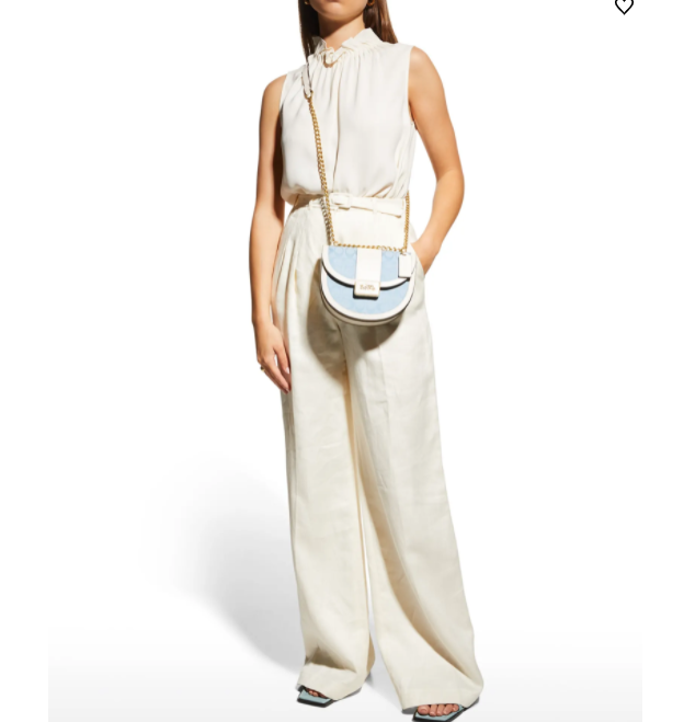 $360 (原价 $550) + 免邮Neiman Marcus官网 Coach 1941 Allie 香布雷马鞍包65折热卖 