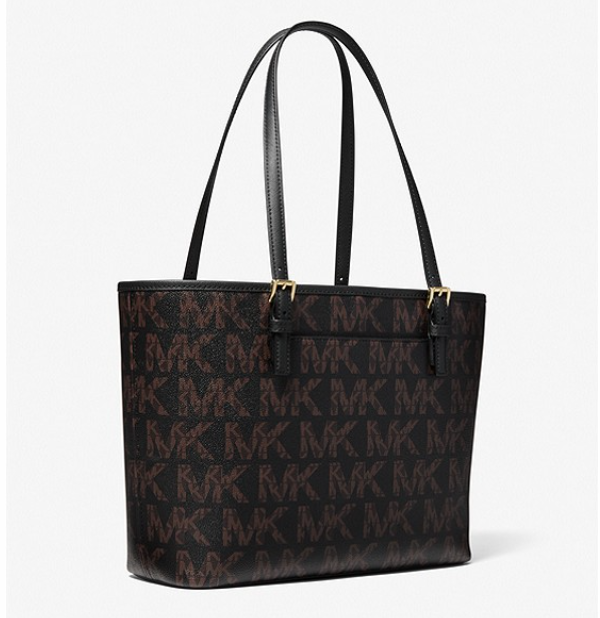 $129 (原价 $368) + 免邮MICHAEL MICHAEL KORS Jet Set Travel 中号女士真皮托特包35折热卖 