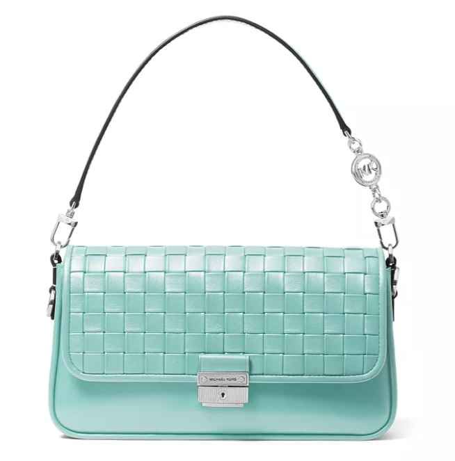 $147.60 (原价 $328) + 免邮Bloomingdale s官网 王霏霏同款 MICHAEL Michael Kors Bradshaw 小号编织腋下包45折热卖 多色可选