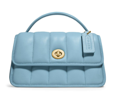 现价$223.12 (原价$425)Saks Fifth Avenue官网COACH蔻驰Quilties Turnlock手提包优惠