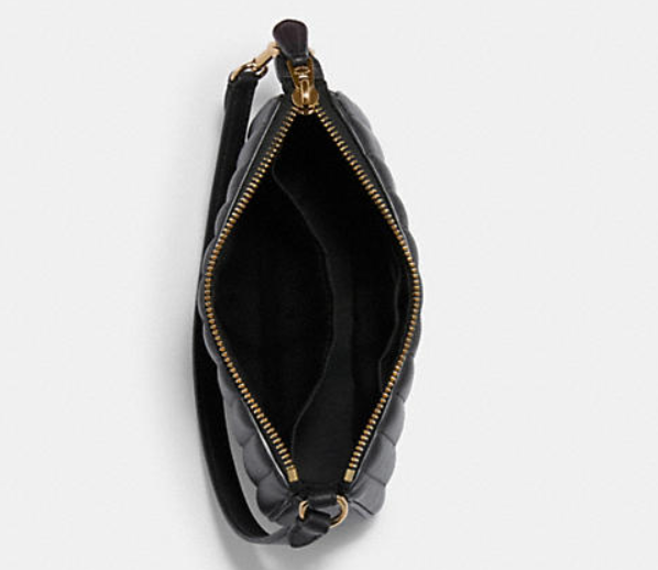 $75.20 (原价 $188) + 免邮Coach Outlet官网 Coach Nolita 19 黑色绗缝麻将包4折热卖