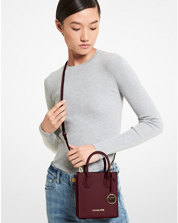 $109 (原价 $298) + 免邮Michael Kors官网 MICHAEL MICHAEL KORS Mercer 迷你托特包37折热卖三色可选