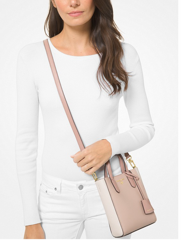 $171 (原价 $228) + 免邮MICHAEL MICHAEL KORS Sinclair 拼色迷你托特包75折热卖 两色可选