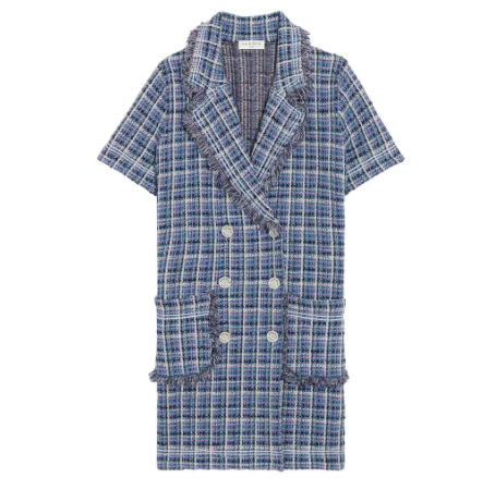 现价$133.50 (原价$267)Saks Fifth Avenue官网精选Sandro小香风花呢连衣裙优惠