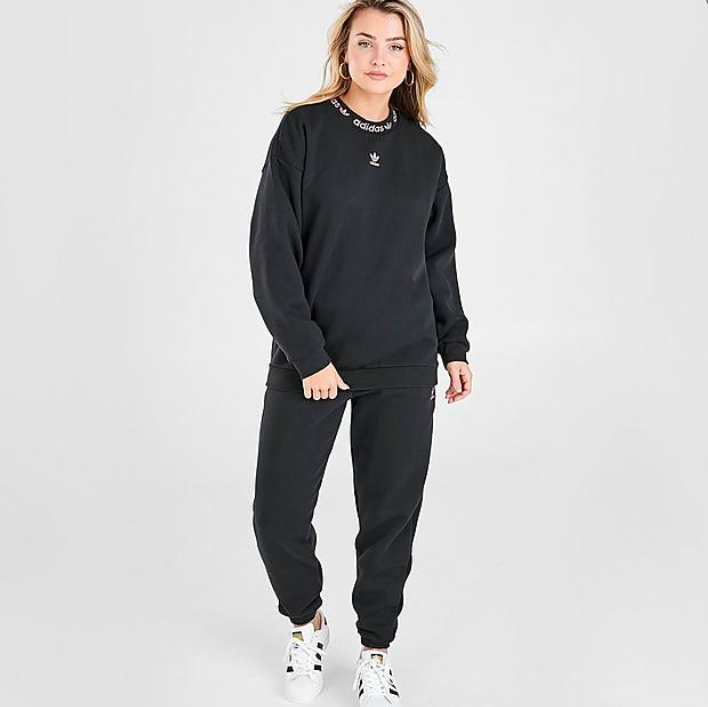 $25 (原价 $60) Finish Line官网 adidas Originals 宽松潮款女士卫衣42折热卖 