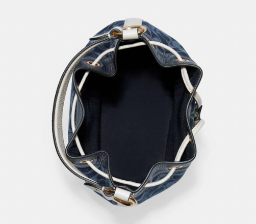 AU$450 (原价 AU$750) + 免邮Coach Australia官网 Coach Dempsey Drawstring 丹宁水桶包6折热卖 