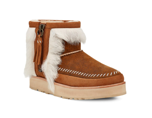 $52.48 (原价 $300) Saks OFF 5TH官网 UGG 女士毛毛雪地靴额外75折热卖 