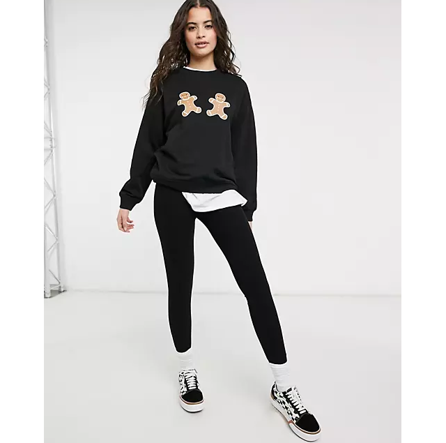 $8.40 (原价 $32) ASOS US官网 Monki 姜饼人女士圆领卫衣额外75折热卖 