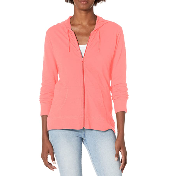 $7.50 (原价 $12) 白菜价：Amazon官网 Hanes 女士拉链外套62折热卖 两色可选