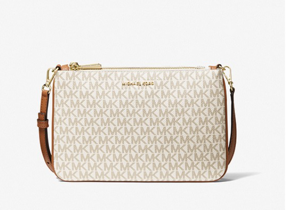 $89.25 (原价 $258) + 免邮MICHAEL MICHAEL KORS 大号Logo老花单肩包35折热卖 两色可选