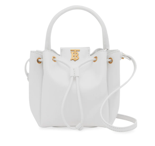 现价$737.79 (原价$1190)Saks Fifth Avenue官网精选Burberry巴宝莉TB 水桶包优惠