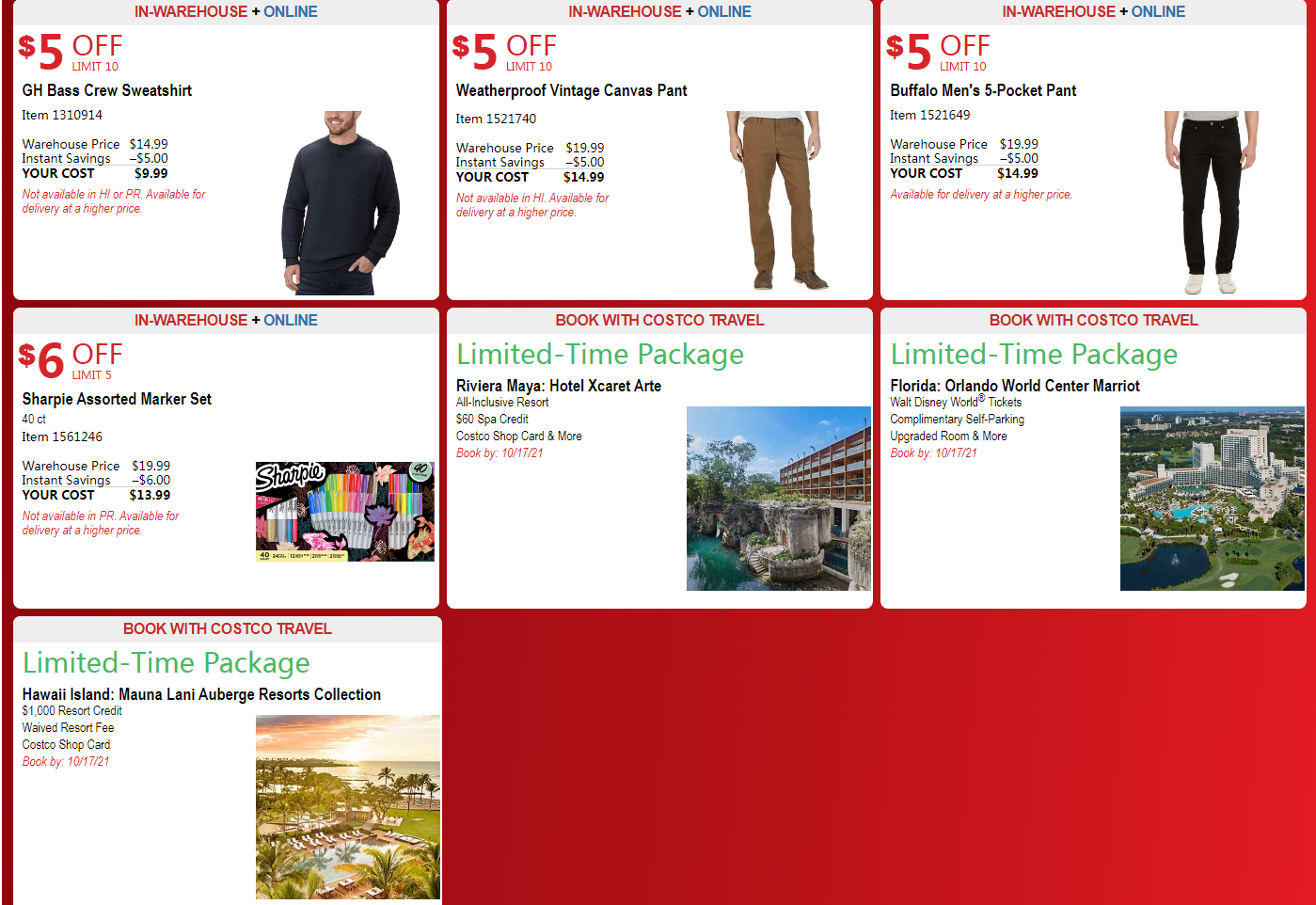 40支彩色马克笔 $13.99Costco 10/9-10/17超值特卖, 童装3件套$10.99 