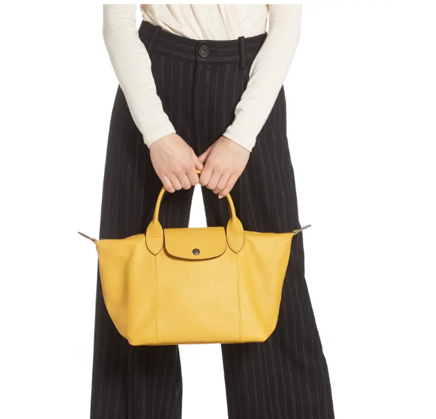 $354 (原价 $590) + 免邮Nordstorm官网 Longchamp Le Pliage Cuir 单肩包6折热卖 