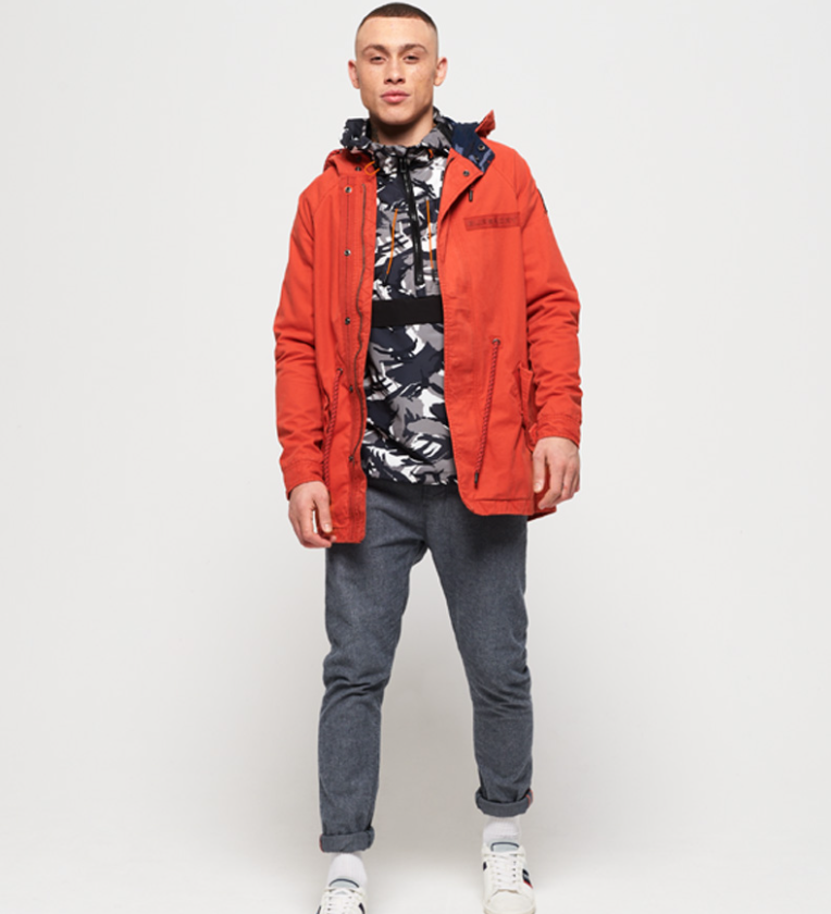 $54.75 (原价 $109.50) + 免邮eBay US官网 Superdry 极度干燥男士飞行员派克大衣 