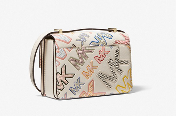 $161.10 (原价 $358) + 免邮MICHAEL MICHAEL KORS Hendrix 超小号彩色印花单肩包