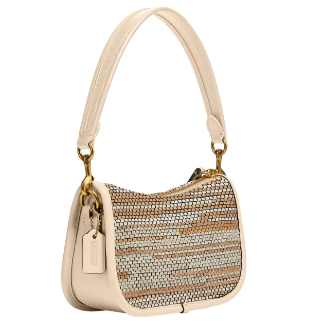 $177 (原价 $295) + 免邮Nordstrom官网 Coach Originals Swinger 编织皮革腋下包6折热卖 