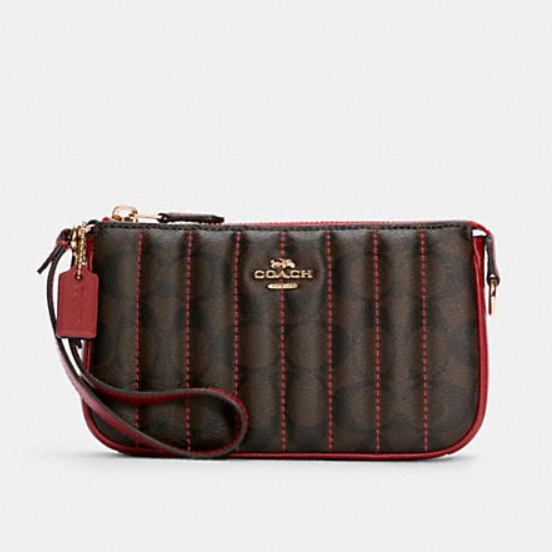 $118.15 (原价 $188) + 免邮Coach Outlet官网 Coach Nolita 19 经典老花麻将包额外85折热卖 两色可选  