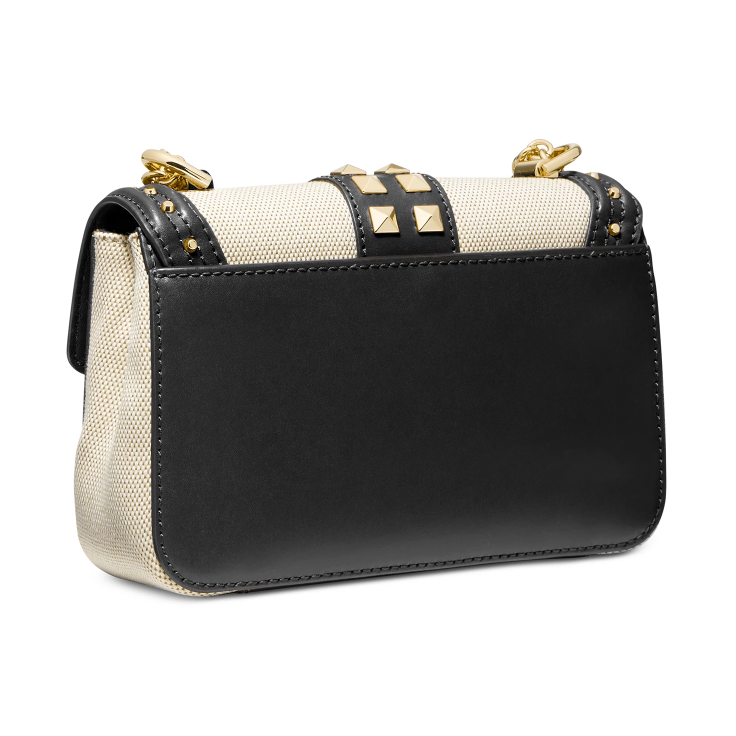 $128.93 (原价 $328) + 免邮Macy s官网 MICHAEL Michael Kors Soho 小号铆钉单肩包4折热卖