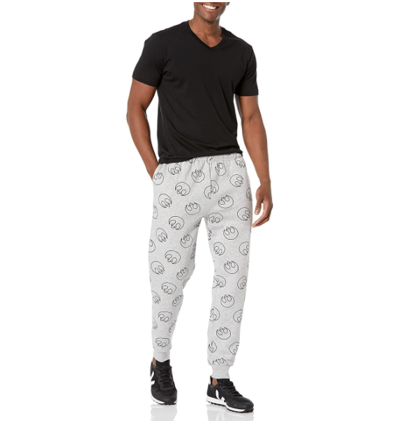 $8.88 (原价 $10.41) Amazon Essentials Disney Star Wars Marvel 男士加薄绒休闲卫裤85折热卖 