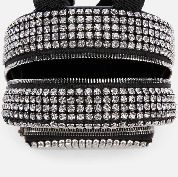 £728 (原价 £1040) + 免邮MyBag官网 Alexander Wang Cruiser 新款迷你水钻双肩包7折热卖 