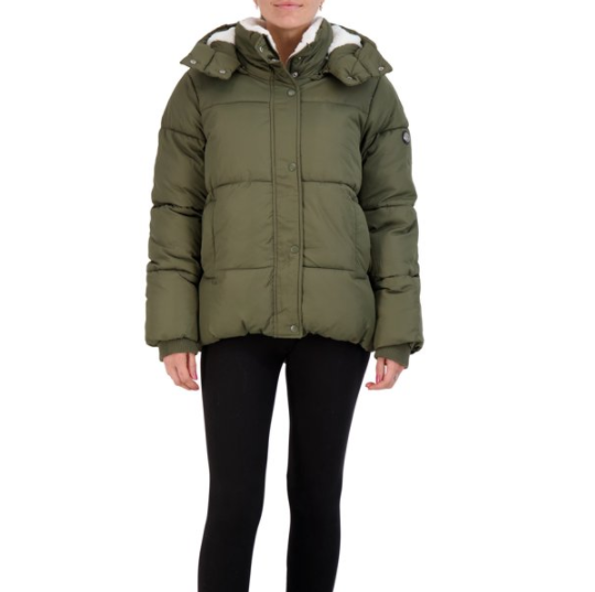 $69.88 (原价 $200) + 免邮Walmart官网 Jessica Simpson 女士面包棉服35折热卖 多色可选