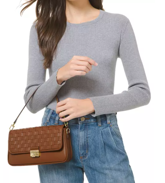 $131.20 (原价 $328) + 免邮Belk官网 MICHAEL Michael Kors 小号编织腋下包4折热卖