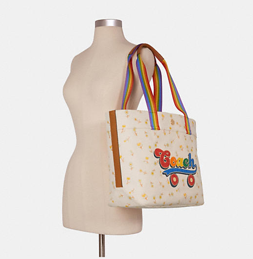 C$83.40 (原价 C$278) + 包邮Coach Outlet CA官网 Coach彩虹托特包3折热卖