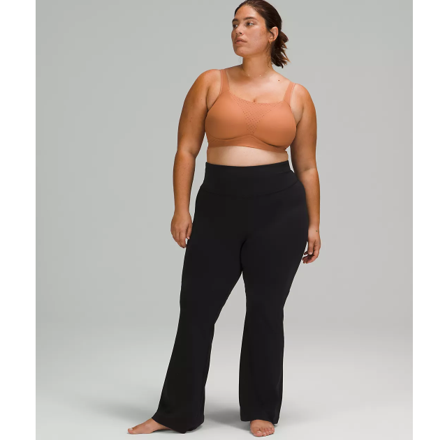 现价$98 + 免邮上新：lululemon Groove 高腰喇叭裤热卖 多色