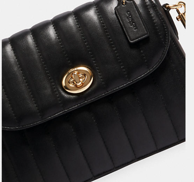 $180 (原价 $450) + 免邮Coach Outlet官网 Coach Marlie 手提邮差包4折热卖 