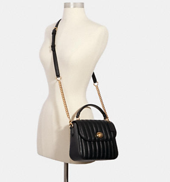 $180 (原价 $450) + 免邮Coach Outlet官网 Coach Marlie 手提邮差包4折热卖 