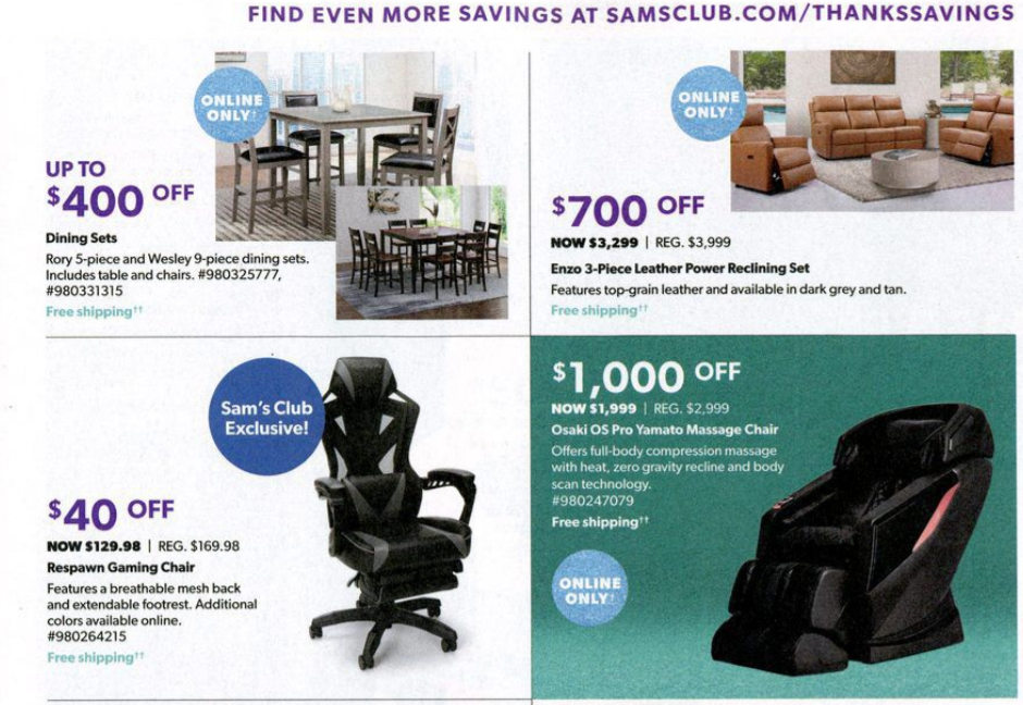  $249收戴森V8，Airpods max仅$429 Sam s Club - 黑五预告：2021 黑五海报 新秀丽20+24组合两件套$119.98